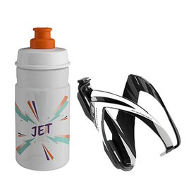 Láhev dětská 0,35l + košík ELITE Kit Ceo Jet oranž